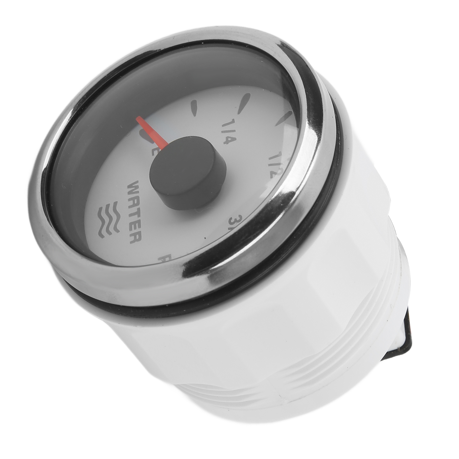 52-mm-wasserstandsanzeiger, 0–190 Ω, 7-farbige Hintergrundbeleuchtung, Ip67 Wasserdicht, Für Flüssigkeitsbehälter In Auto Und Boot, 9–32 V, Weiß