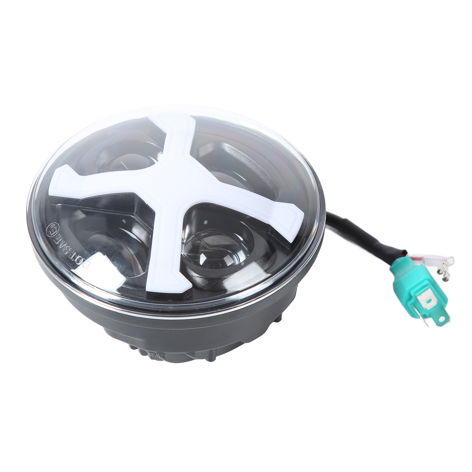 12v 6-zoll-led-scheinwerfer, 3200 Lumen, 6000k-6500k, Universeller Kaltweißer Scheinwerfer Für Autos Und Motorräder, Hohe Helligkeit