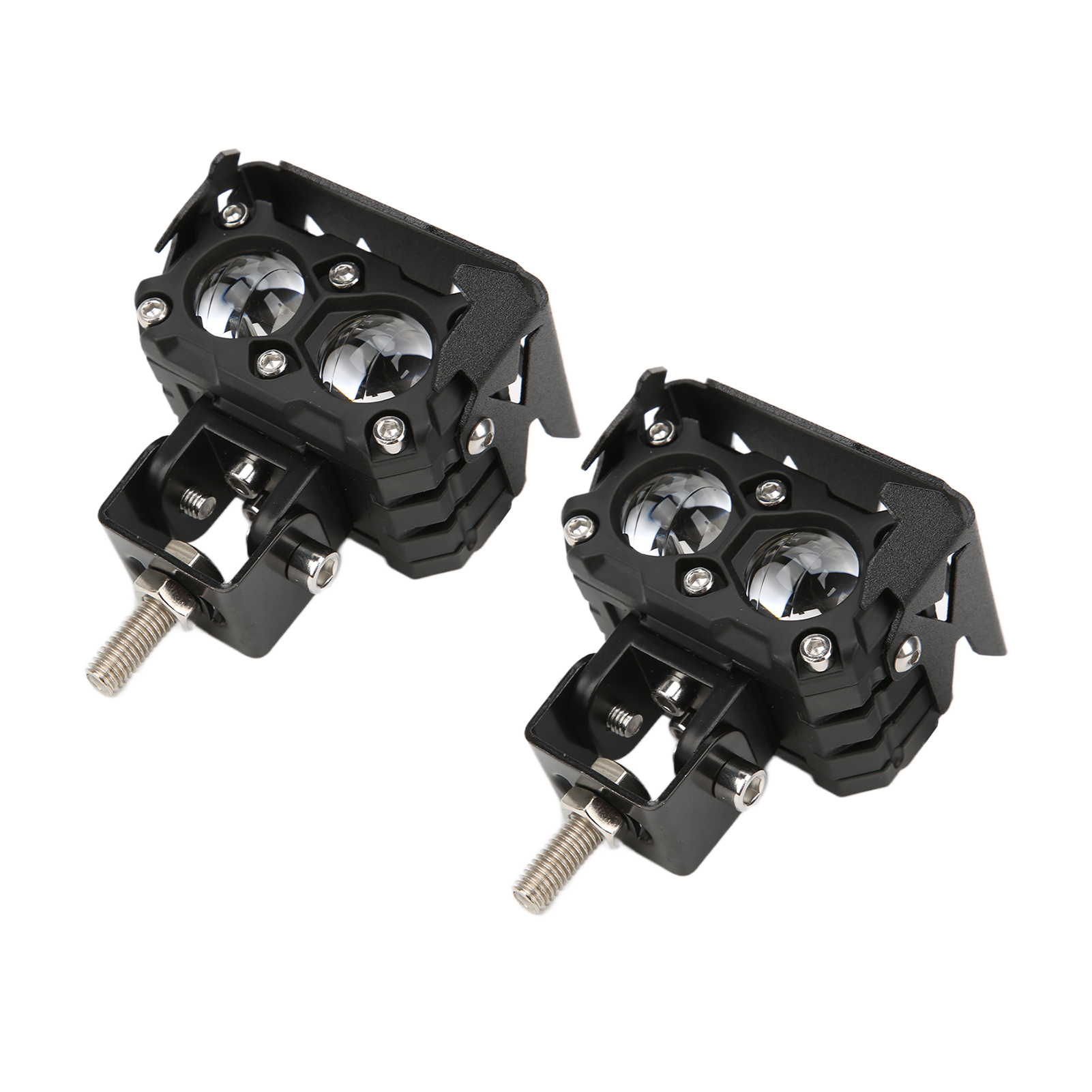 2 X 120w 4500lm Led-scheinwerfer, Gelbes Und Weißes Licht, Ip67 Wasserdicht, Scheinwerfer Für Motorräder, Suvs Und Pickups