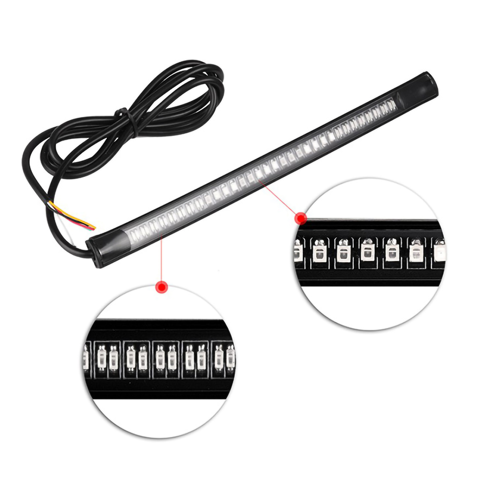 48 Smd-led-motorradblinker, Weißes Rückfahrlicht, Ip68 Wasserdicht, Universell Für Auto, Offroad Und Quad