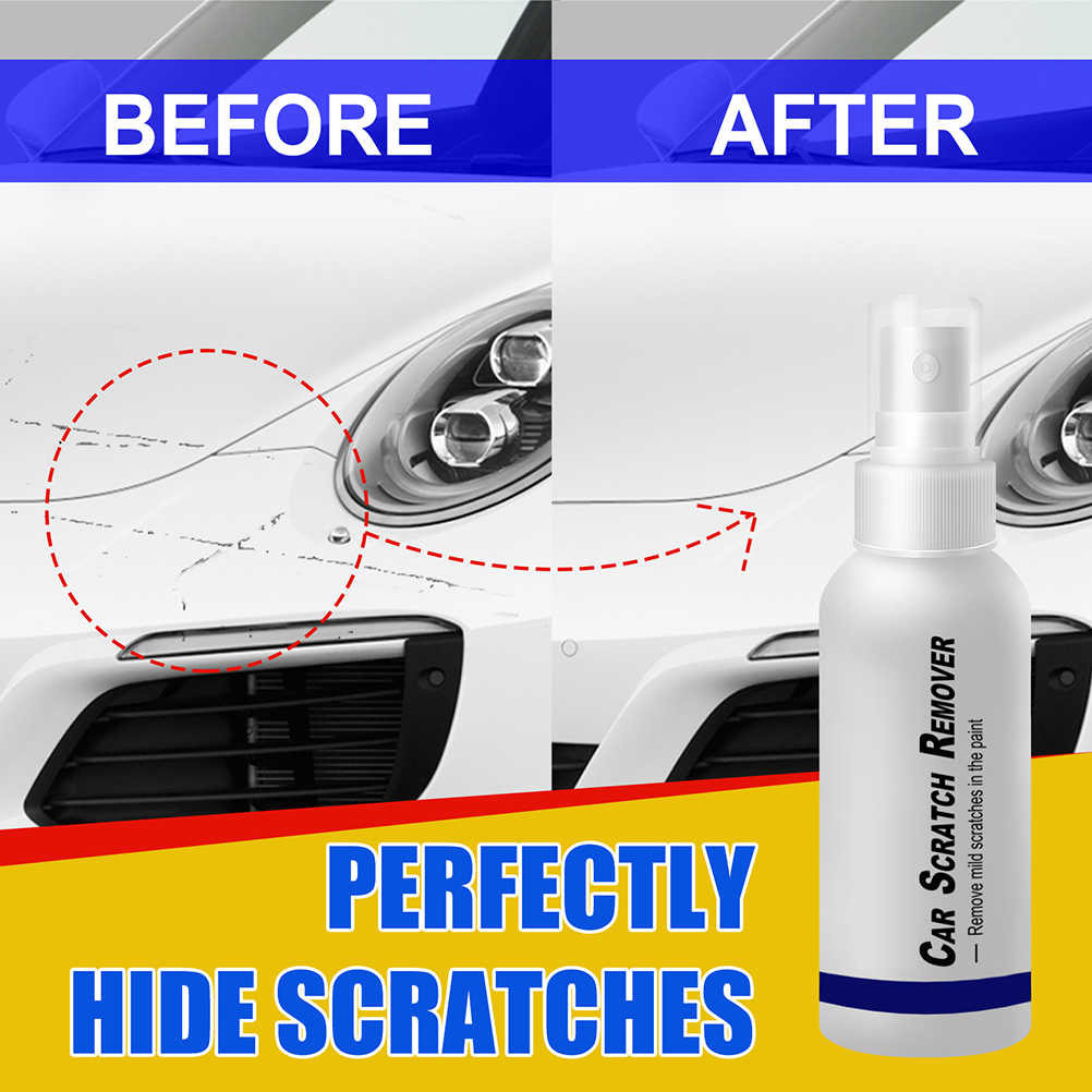 Nano-kratzerentfernungsspray Für Autos, 100 Ml, Radierer-reparaturpolitur Für Mikrokratzer, Schnellreparaturlack, 1-teiliges Set.