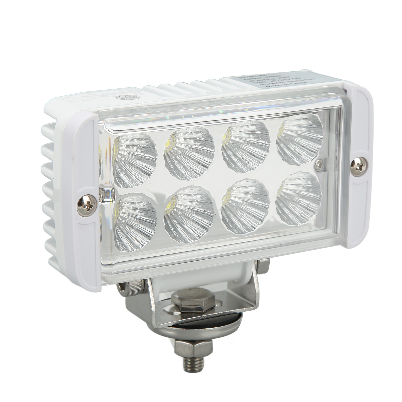 12v-24v 16w Wasserdichte Arbeitsleuchte, Universeller Scheinwerfer Für Lkw, Geländewagen, Boote, Robuste Außenbeleuchtung.