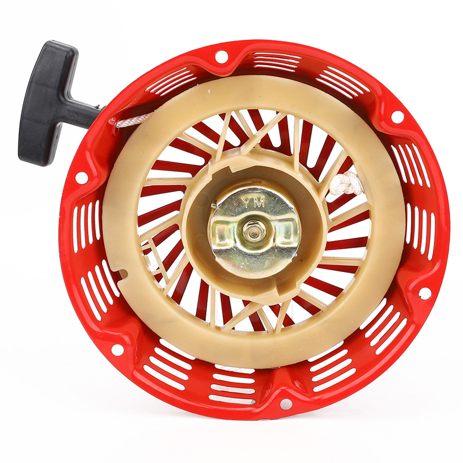 Ersatz-seilzugstarter Für Gx390, Gx340, Gx610 Und 188f. Rote Ausführung. Hervorragende Verarbeitungsqualität, Einfache Montage Und Demontage.
