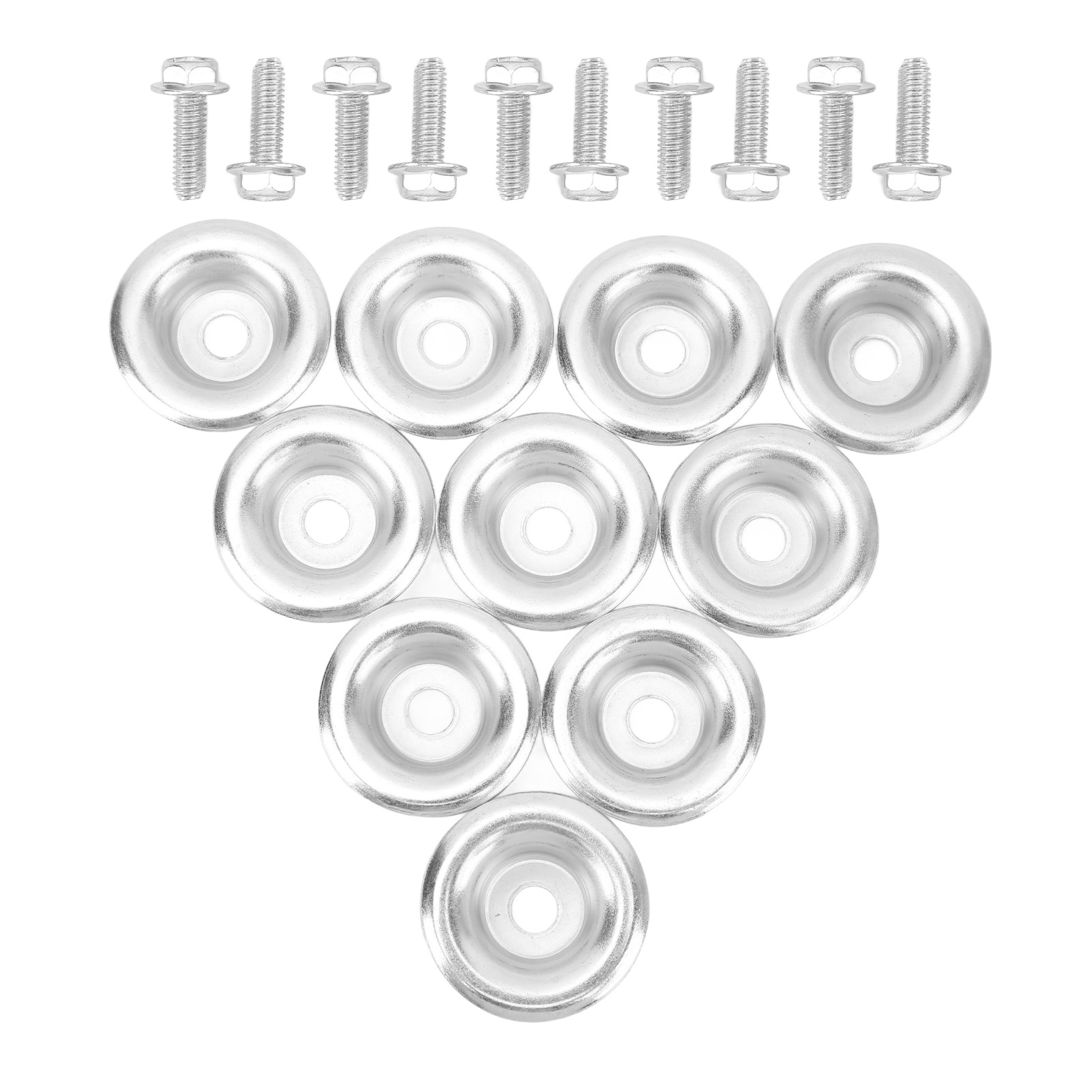 Satz Mit 20 Schrauben Und Unterlegscheiben Für Utv-unterfahrschutzplatte 7556065, Robustes Metall-ersatzteil Für Polaris Rzr 570 800 900