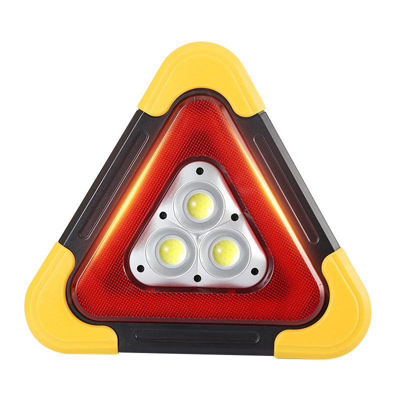Warnschild (sicherheit, Information, Signalisierung...) Multifunktionales Led-warnschild Mit Stativ, Wiederaufladbare Solar-warnleuchte Für Autos, Dreieck, Sicherheitswarnleuchte