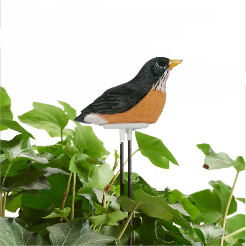 Feuchtigkeitsmesser, Mini-bodenfeuchtigkeitssensor, Ideal Für Topfpflanzen Und Blumen, Vogelförmig, 90 X 180 Mm, Schwarz