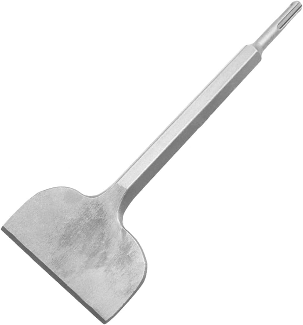 Flachmeißel Ø 17 X 100 X 280 Mm – Ideal Zum Abtragen Von Beton Und Mauerwerk – Extraharte Sds-rundspitze – Meißel Für Abbruchhammer – Spatenmeißel