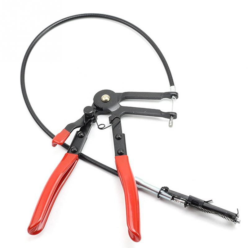 Schlauchschellenzange Aus Chrom-vanadium-stahl, 620 Mm Lang, Flexibler Draht, Korrosionsbeständig, Flexibles Kabel, Rostfrei, Verschleißfest, Kfz-reparatur