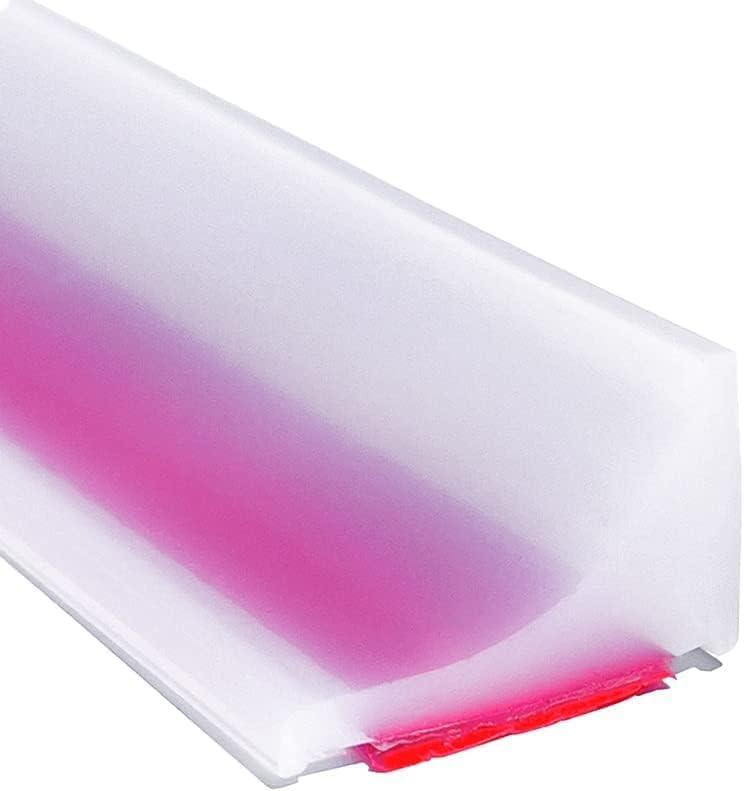 2 M Lange, Transparente Silikon-duschbarriere Mit Überlaufschutz, Selbstklebende Gummidichtung, Wasserdichte Türdichtung Für Badezimmerböden