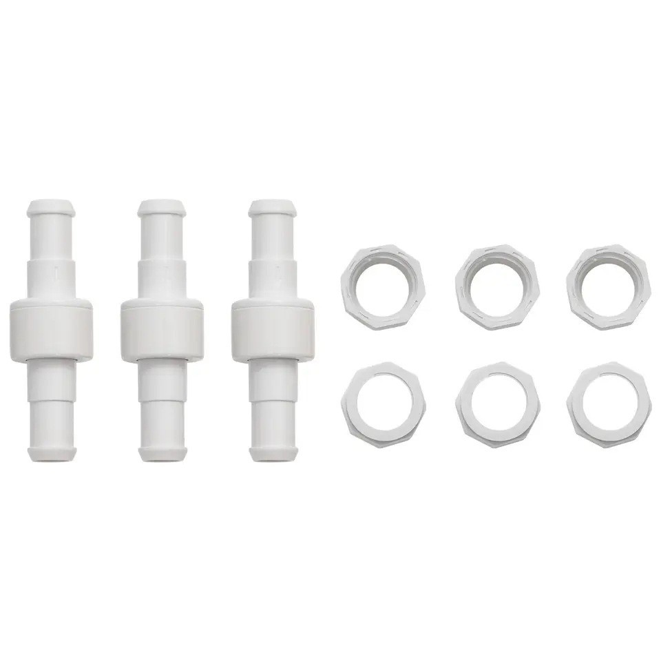 Ineasicer Schwenkschlauch Für Poolroboter Mit D20 Kugellager, Kompatibel Mit Polaris Modellen 180, 280, 380 Und 3900 (3er-pack, Weiß).