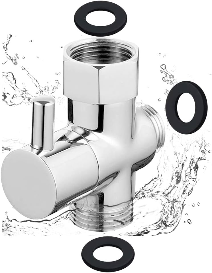 3-wege-duscharmatur Aus Messing (g1/2"), Umschalter, Duschkomponente, T-stück Für Duschsysteme, Ersatzteil Für Toilette, Küche, Badezimmer