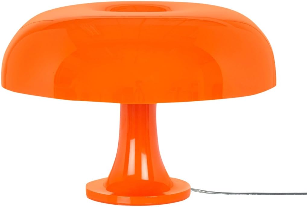 Pilzförmige Tischleuchte, Led-tischleuchte, Minimalistische Nachttischlampe (farbe: Orange, Maße: 22 Cm X 33 Cm), Nachtlicht
