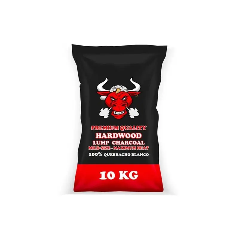 Torello Quebracho Blanco Holzkohle 10 Kg, 60-90 Mm, 100% Natürlich