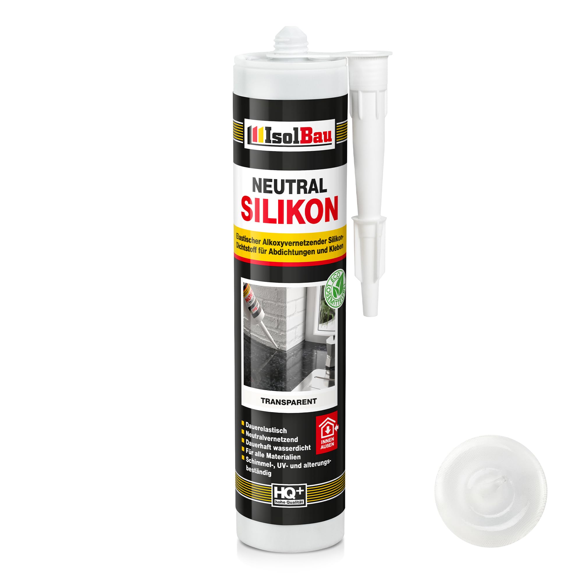Neutralsilikon Naturstein Silikon Marmor Sanitär Inn/auß 1 X 300ml Transparent