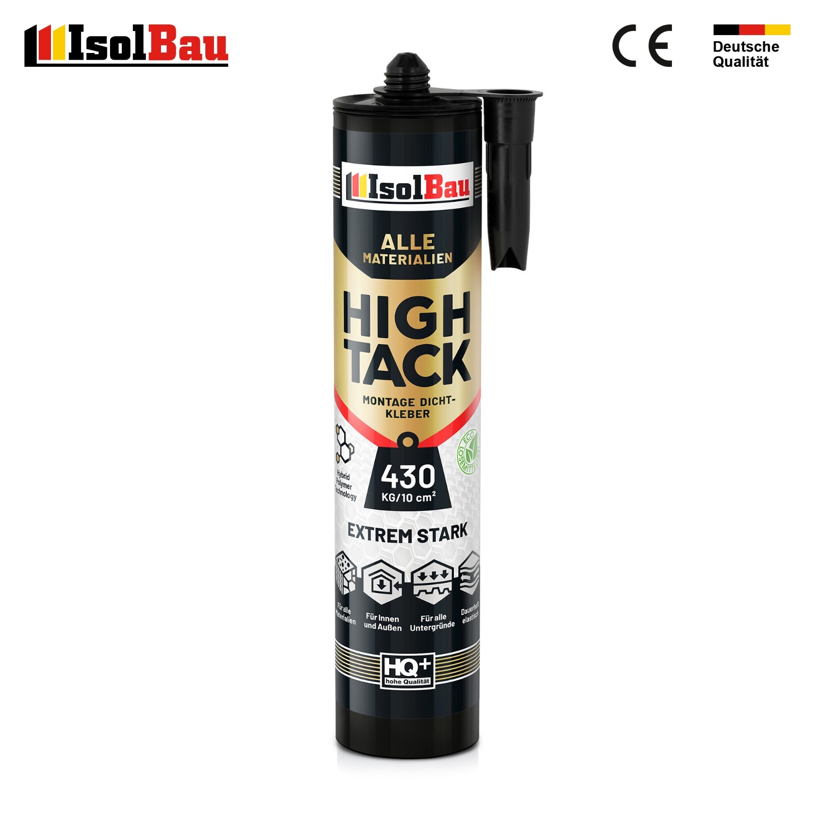 Montagekleber High Tack 530g Hybrid Polymer Dichstoff Baukleber 430kg/10cm²