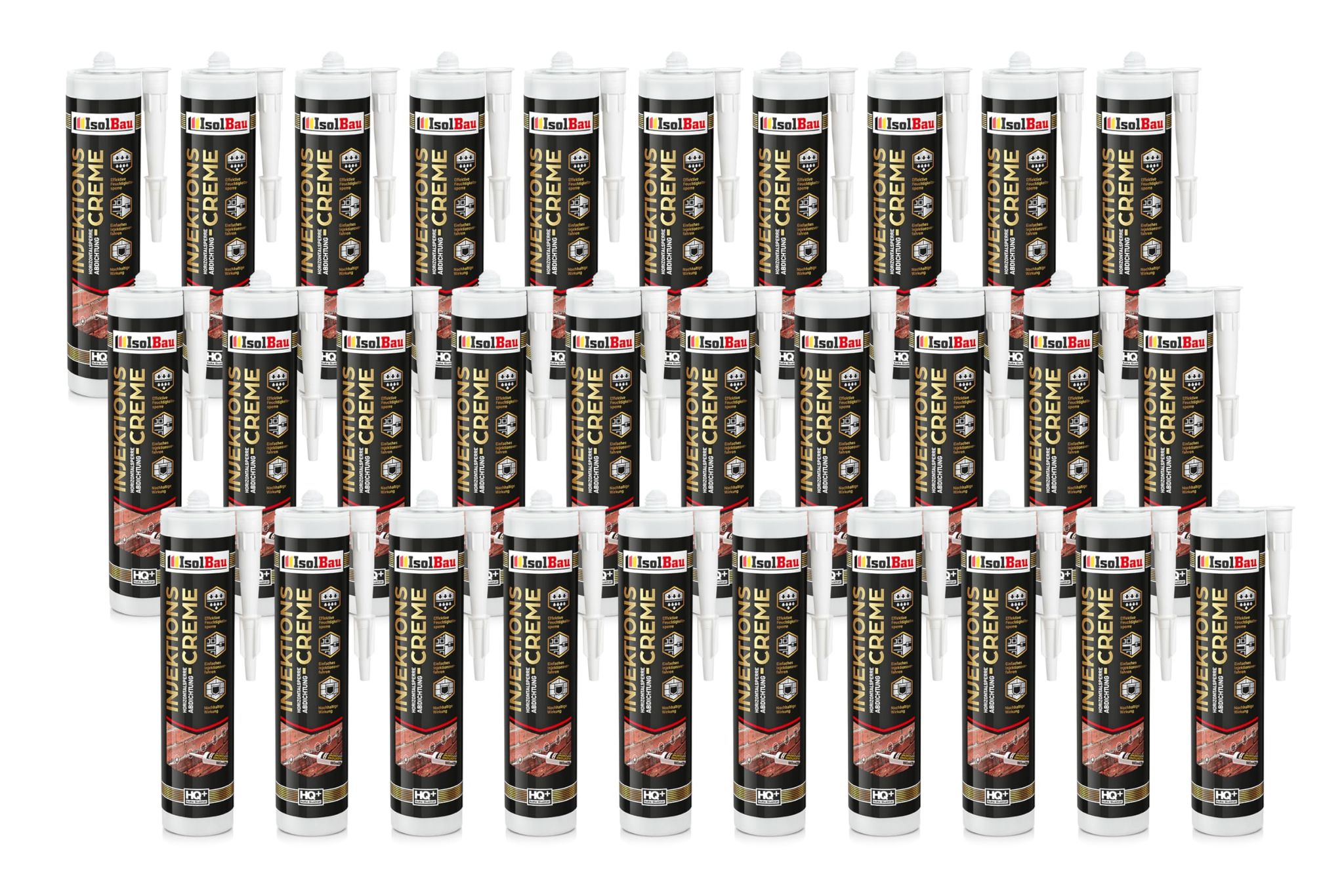 Injektionscreme 30 X 280ml Horizontalsperre Isolbau Horizontalabdichtung