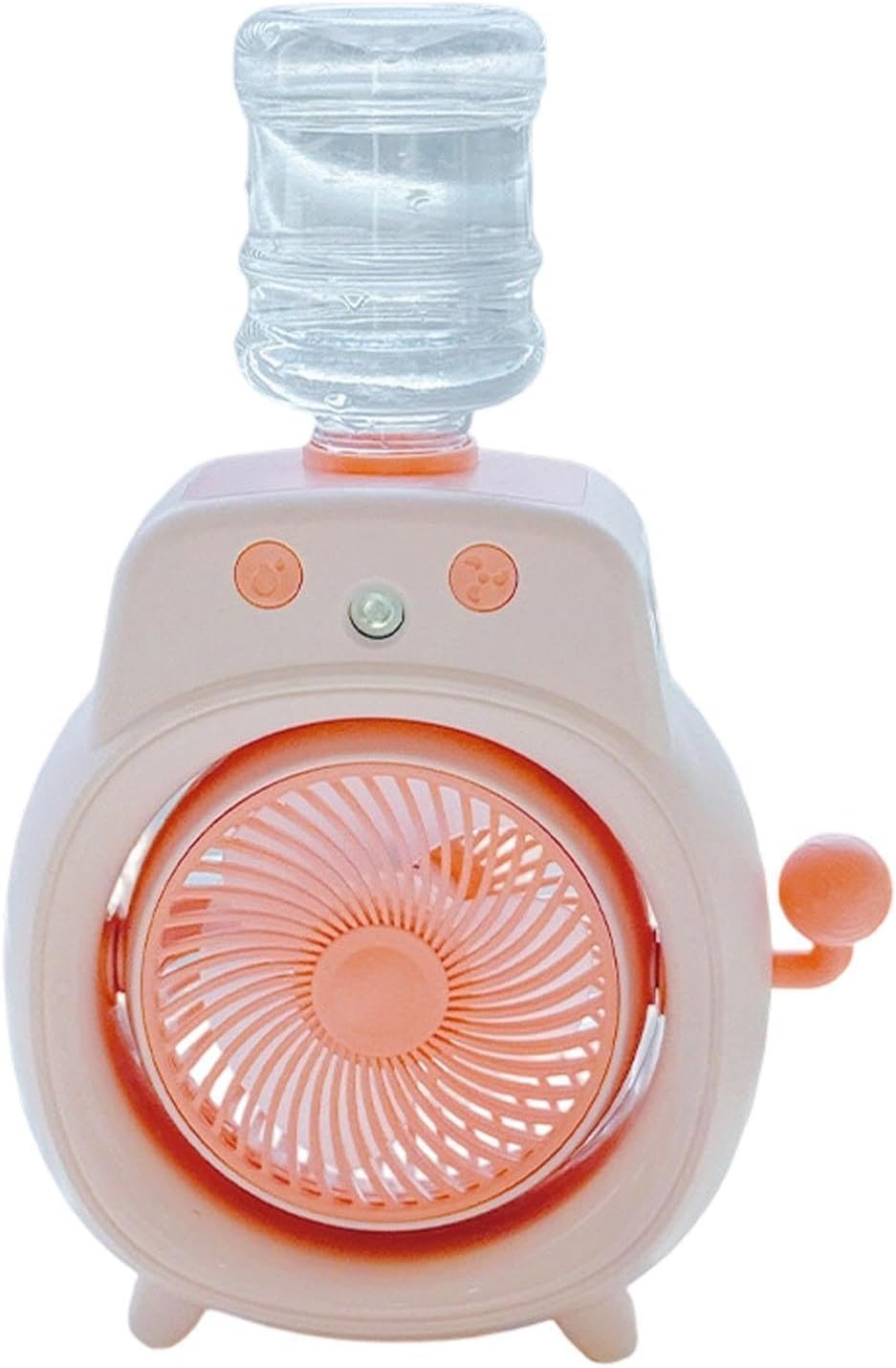 Jssevn - Tischventilator Mit Wassertank, Tragbarer Ventilator A – Für Büro, Nachttisch, Schlafzimmer, Auto, Schule, Strand