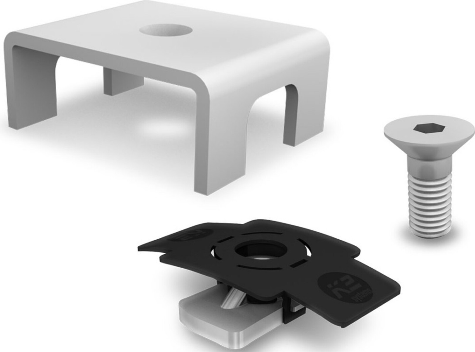 K2 Systems Basicrail 1003558 Basiclock 22 Set