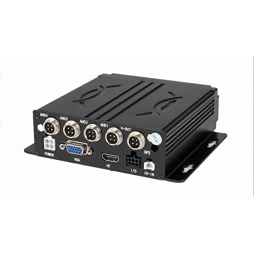 Ahd-auto-dvr Mit 4 Kanälen, 1080p, Ahd, Sd-kamera, Videorekorder Mit Echtzeit-anzeige, 12–36 V