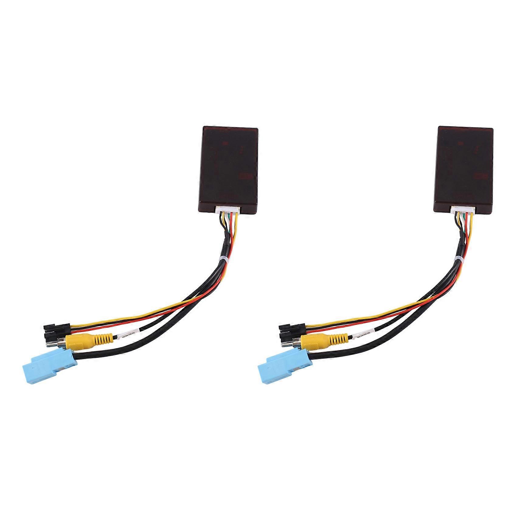 2x Lvds-zu-cvbs-kabel Für 360°-panorama-rückfahrkamera, Decoder-canbus-box Für Toyota Prado, Land Cruiser 150