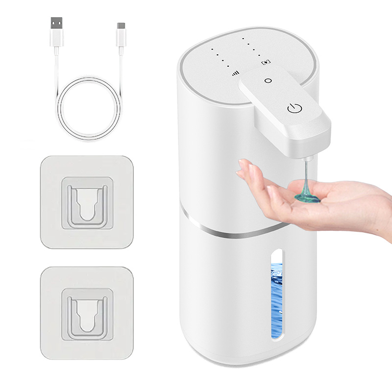 K1pro Automatischer Schaumseifenspender, Intelligenter Infrarotsensor, Elektrischer Wandspender Für Spülmittel Und Seife, Elegantes Weißes Design-lsw