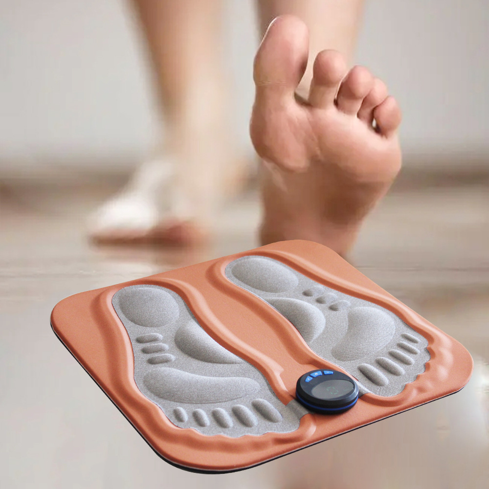 Intelligente Ems-fußmassage-matte – Meridian-stimulator Durch Mikrostrom Für Die Fußsohle, Elektrisches Reflexologie-gerät Zur Linderung Und Für Das Wohlbefinden-lsw