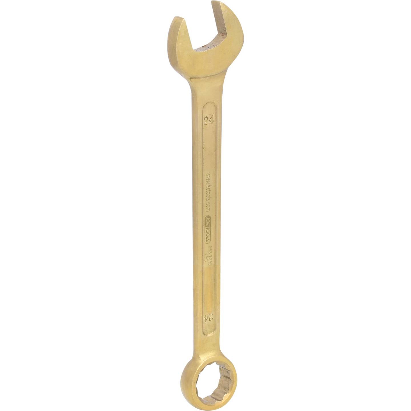 [neuwertig] B-ware Ks Tools Ring-maulschlüssel 24mm Aluminium Funkenfrei Korrosionsbeständig 270mm