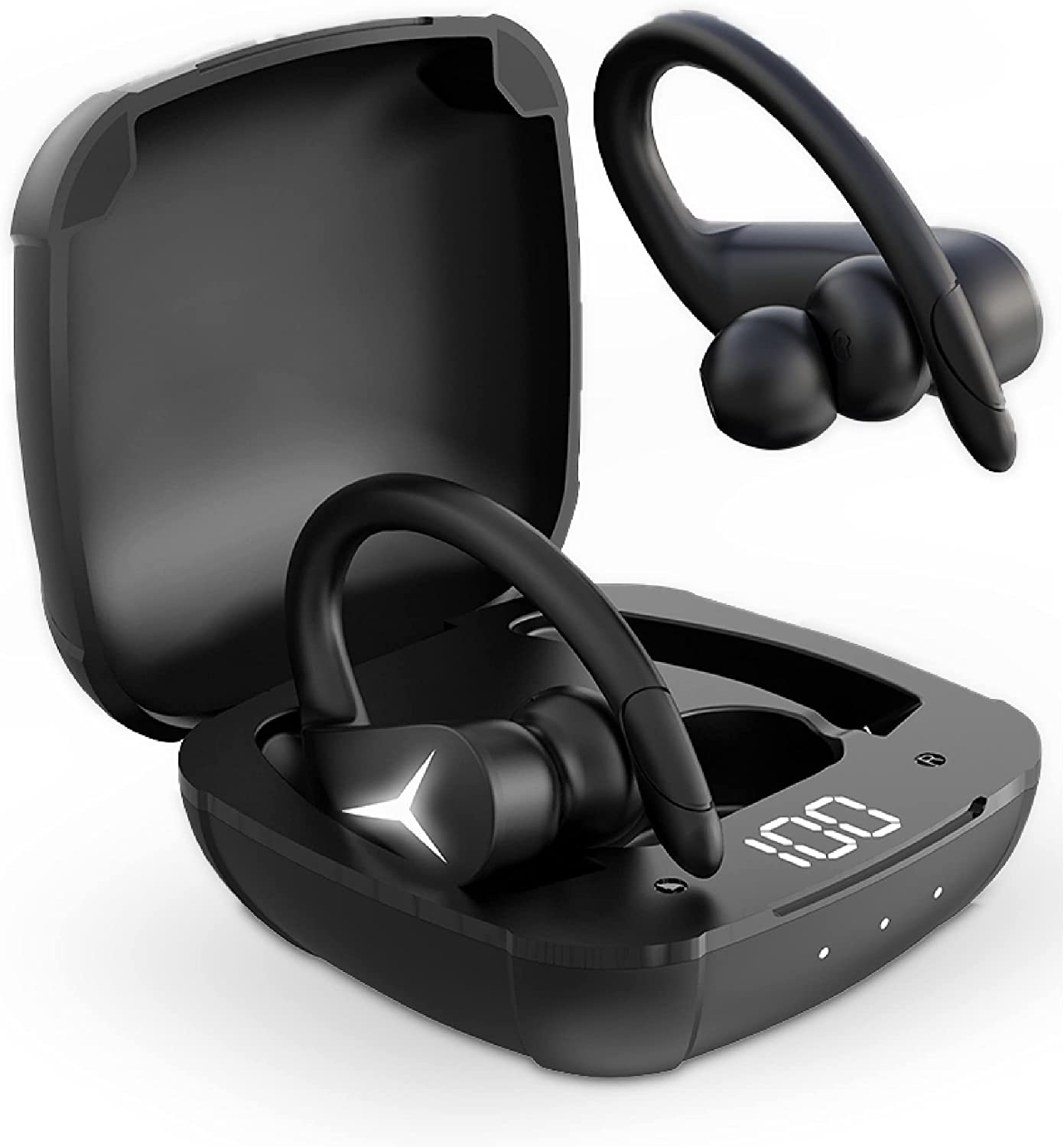 Duo Intras Sport Buds 2 Bt5 Schwarz Ksix