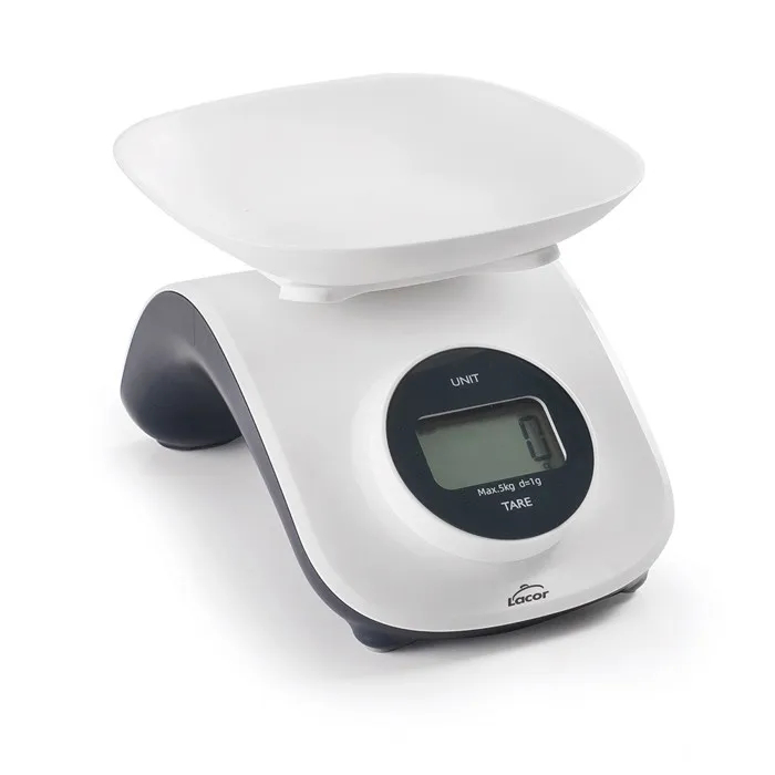 Digitale Küchenwaage Lacor Eco Kapazität 5 Kg Präzision 1 G