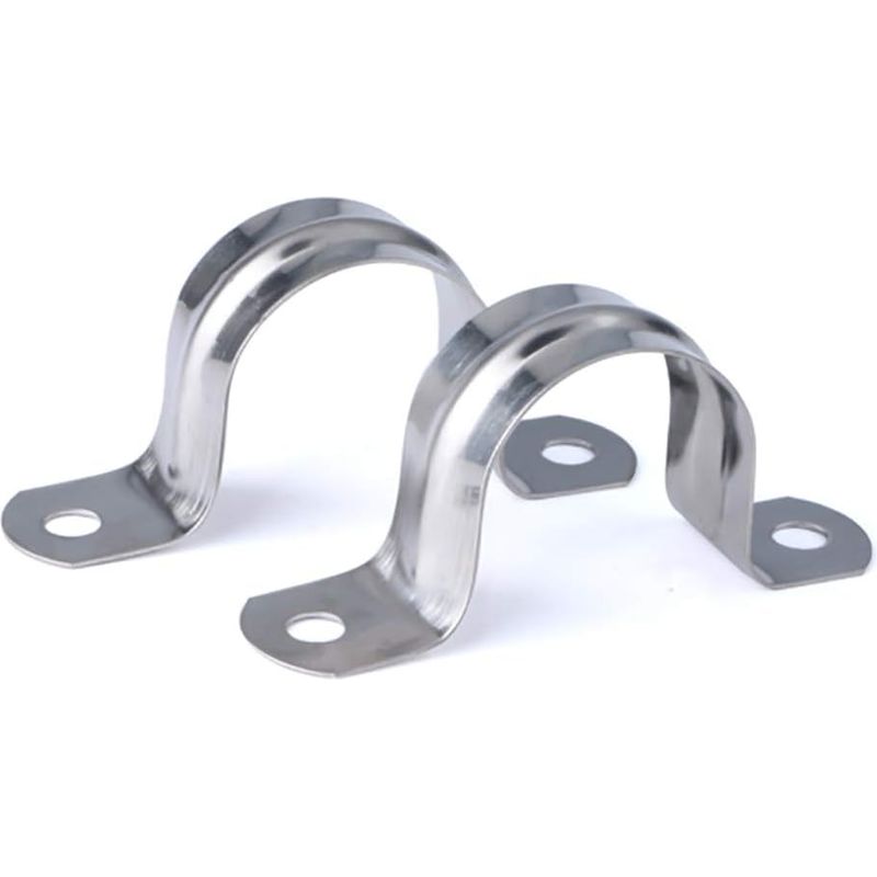 25 Mm Edelstahl 304 U-rohr-schlauchschelle, Schlauchverbinder, U-förmige Schelle, Sattelklemme, Schlauchbefestigung, 20 Stück