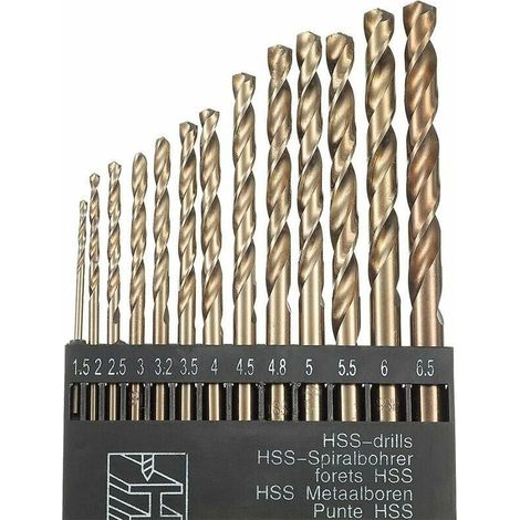 Größen 1,5 Mm Bis 6,5 Mm – Für Edelstahl Und Hartmetall – 135°-schlitzspitze