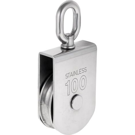 Einzelne Edelstahl-304-seilscheibe Mit Drehgelenk – Maximale Traglast 1000 Kg – Für Effizientes Heben In Beengten Räumen – Modell M100
