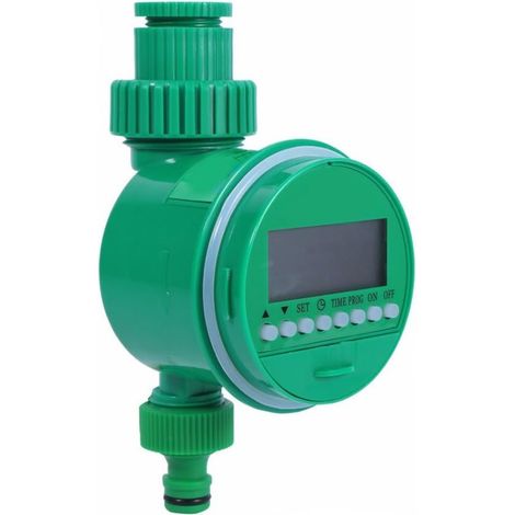 Aiducho Automatischer Digitaler Wasserhahn-timer – Lcd-anzeige – Für Mechanische Gartenschläuche – Bewässerungsprogramme – Mehrere Funktionen