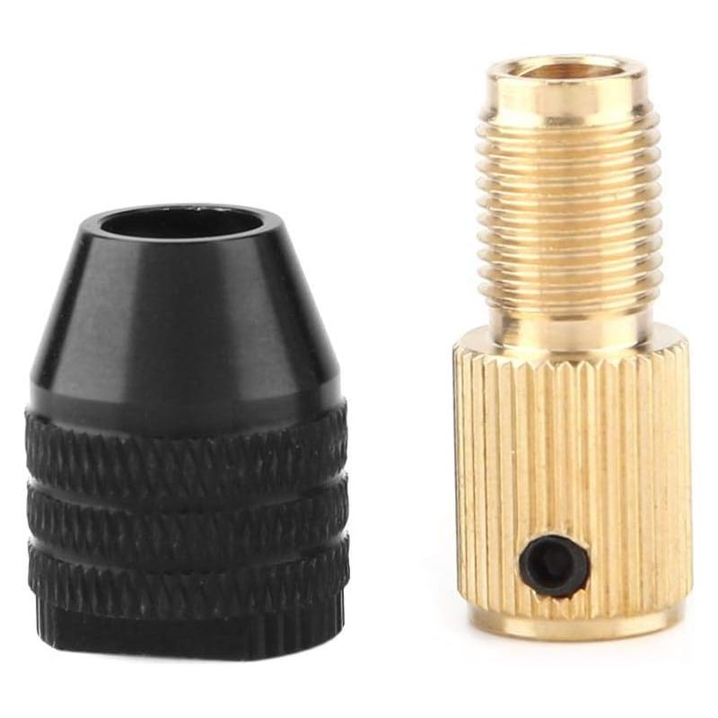 Fei Yu Mini-selbstspannfutter, Mini-elektrobohrfutter, Spannbereich 0,3 Bis 3,4 Mm (2,35 Mm Bohrung), Zubehör Für Mini-elektrobohrmaschinen, Für Motorwellen