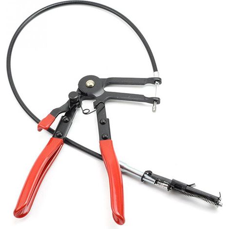 Aiducho Schlauchschellenzange, Schlauchschellenzange Mit Langem Griff Für Flexible Kabel, Rohrschellenzange, Klappschellen