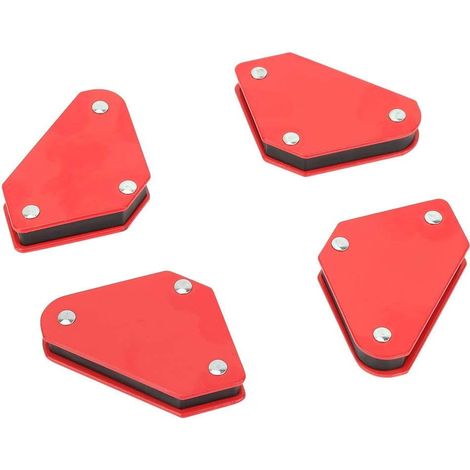 Aiducho 4er-pack Magnetische Schweißwinkel-positionshilfen (9 Lb) Mit Eckpfeilen Für Schweißer, Schweißer-unterstützungswerkzeug Für Feste Schweißarbeiten