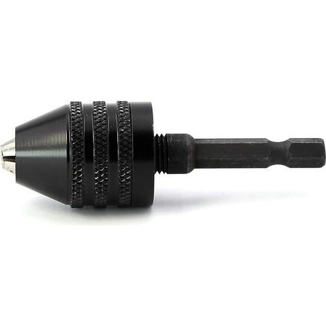 Aiducho 0,6 Bis 8 Mm Schnellspannfutter Für Schraubendreher Und Schlagschrauber, Schnellspannfutter Für Bohrmaschinen, 1/4"-sechskantschaft-bohreradapter J00501