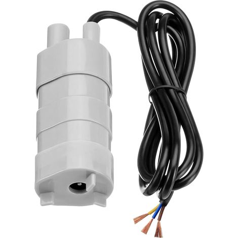 Aiducho 12v Tauchpumpe, Mini-wasserpumpe, 600 L/h, 5 M Förderhöhe, 12v Mikromotor, Ultraleise Teichpumpe Für Wohnmobile, Teiche, Aquarien Und Springbrunnen