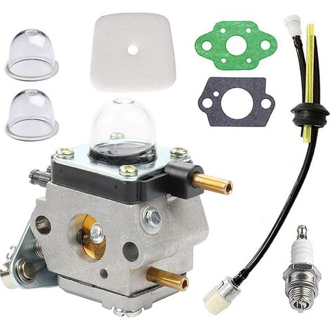 Aiducho C1u-k54a Vergaser-reparatursatz Mit Luftfilter Und Zündkerze - Für Mantis 7222e 7222m 7240 7920 Echo Tc-210 Tc-210i 2-takt-motorhacke/grubber