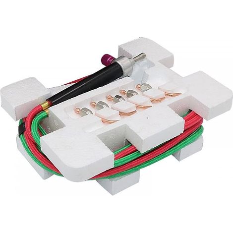 Aiducho Schmuckreparaturbrenner, Mini-sauerstoff-acetylen-gasbrenner Mit 5 Lötspitzen Für Schmuckreparaturen