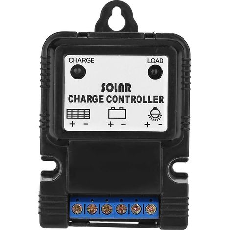 Aiducho Tragbarer Solarladeregler, Pwm 6v/12v 3a Tragbarer Solarmodul-laderegler Mit Led-anzeige Zum Schutz Von Solaranlagen