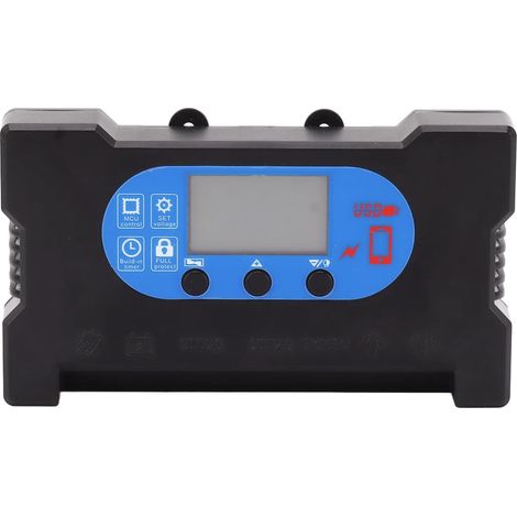 Aiducho 40a Solarladeregler, Zwei Usb-typ-c-anschlüsse, Automatische Erkennung, Solarladeregler, Direktantrieb Für Photovoltaikmodule
