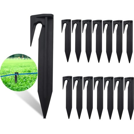 Aiducho 200er-pack Befestigungspfähle Für Begrenzungskabel – Kompatibel Mit Gardena/bosch/husqvarna/worx/honda/robomow/imow