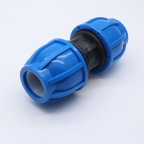Aiducho Robuste Pe-steckverbinder Für Wasserfilter, Bewässerungsschläuche, Gerade Verbindungsstücke, Gartengeräte – 20 Mm