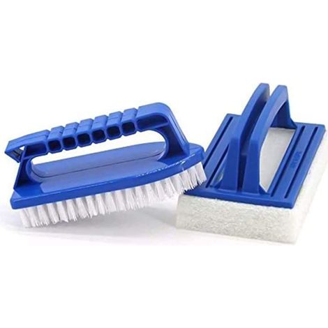 Aiducho 2er-pack Pool-schwammbürsten – Reinigungsschwamm – Algenbürste – Für Schmutz Und Schaum – Für Whirlpool, Kleinen Pool, Badewanne, Schwimmbad