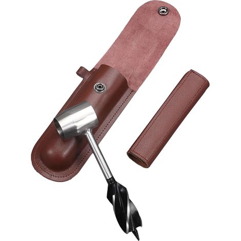 Aiducho Multifunktions-holzbohrer Mit Scotch-eye-öse Für Outdoor-aktivitäten Und Camping, Handbohrer, Werkzeug Für Outdoor-überlebenssituationen