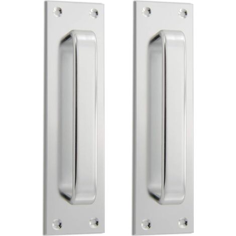 2 Schiebetürgriffe – Aluminiumlegierung – Für Brandschutztüren – 19,9 Cm