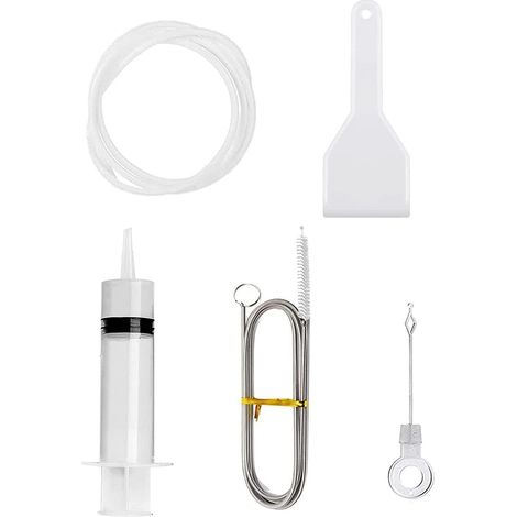 Aiducho 5-teiliges Kühlschrankbürsten-set, Kühlschrankreinigungsset, Kühlschrankbürste, Abflussreinigungsbürste, Wiederverwendbare Reinigungswerkzeuge Für Haushaltskühlschränke