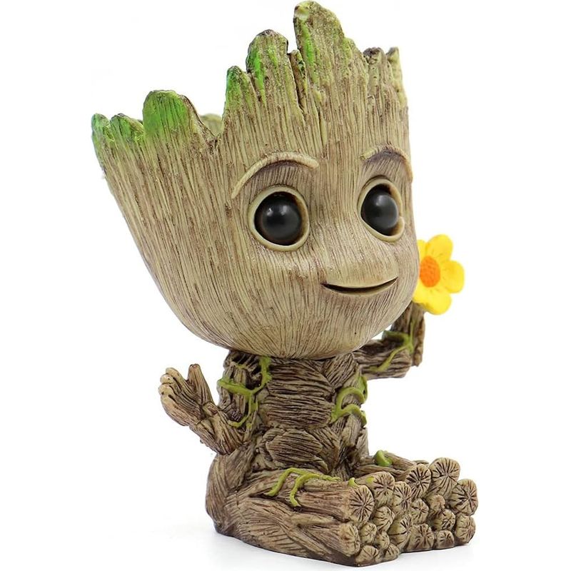 Groot-blumentopf – Guardians Of The Galaxy Stifthalter, Schreibtischdekoration, Blumentopf Mit Abflussloch