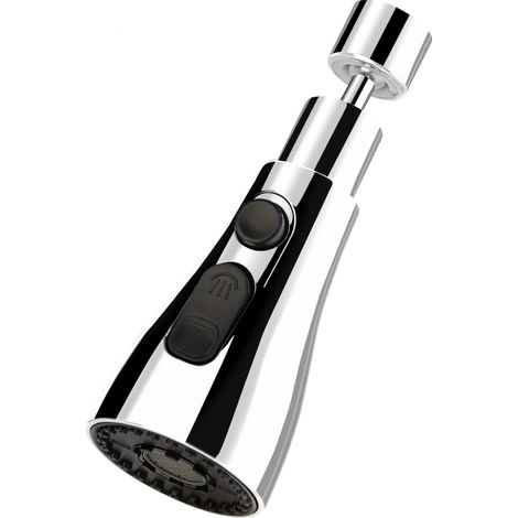 Aiducho Wasserhahn-luftsprudler, 360° Drehbarer Küchenarmatur-luftsprudler, 3-stufiger Wassersparfilter, M22/m24 Wassersparer Für Armaturen, Externer Armaturenadapter Für Küche Und Bad